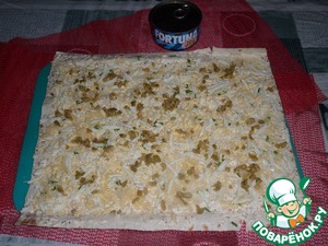 Рулет из лаваша "Новогодний"