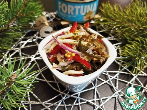 Салат "Дары моря"