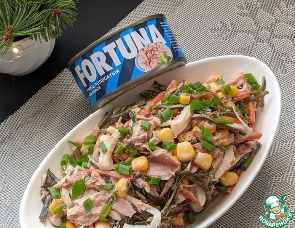 Салат "Дары Посейдона"