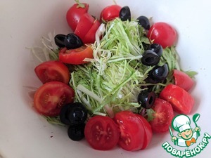 Салат из тунца с имбирной заправкой Салат из тунца с имбирной заправкой