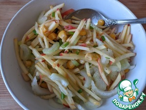 Салат из тунца с йогуртовой заправкой Салат из тунца с йогуртовой заправкой