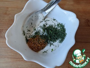 Салат из тунца с йогуртовой заправкой Салат из тунца с йогуртовой заправкой