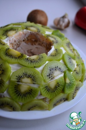 Салат "Изумрудный" с грецкими орехами