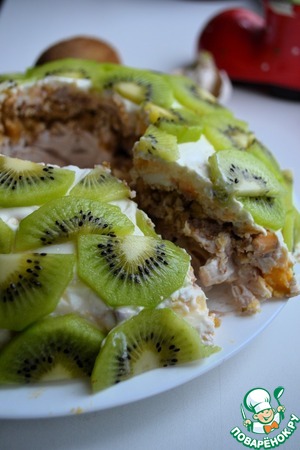 Салат "Изумрудный" с грецкими орехами