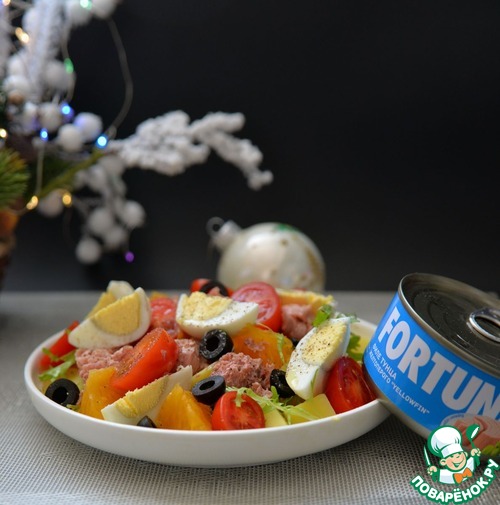 Салат "Малагский" Салат "Малагский"