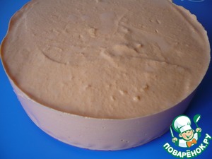 Салат "Мимоза"-с морковным муссом Салат "Мимоза"-с морковным муссом