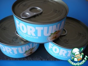 Салат "Мимоза"-с морковным муссом Салат "Мимоза"-с морковным муссом