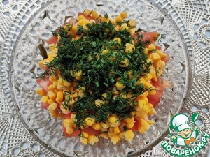 Салат "Морской ёж" Салат "Морской ёж"