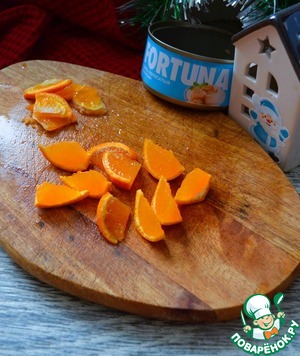 Салат "Новогоднее настроение"