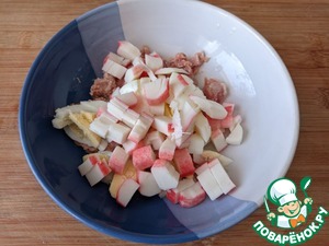 Салат "Огни Приморья" Салат "Огни Приморья"