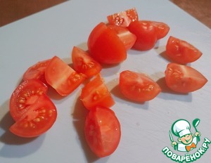 Салат порционный с тунцом