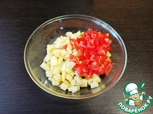 Салат "Русские традиции" с тунцом Салат "Русские традиции" с тунцом