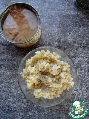 Салат с булгуром и тунцом Салат с булгуром и тунцом