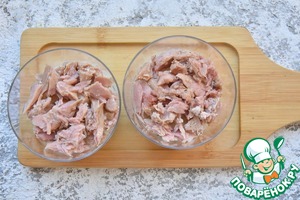 Салат с рисом и тунцом