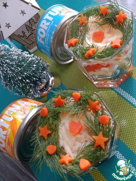 Салат с тунцом "ФОРТУНА" Салат с тунцом "ФОРТУНА"