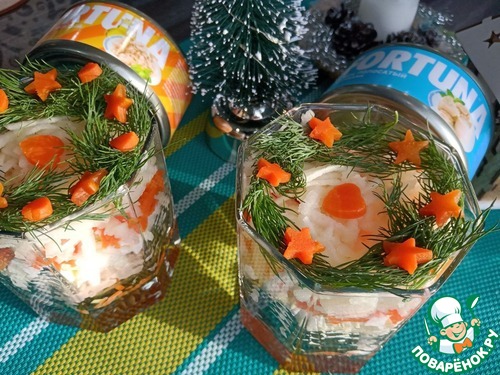 Салат с тунцом "ФОРТУНА" Салат с тунцом "ФОРТУНА"