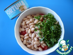 Салат с тунцом FORTUNA "Фасолька"