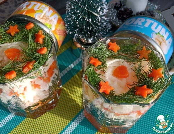 Салат с тунцом "ФОРТУНА" Салат с тунцом "ФОРТУНА"