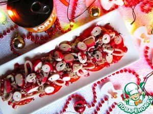 Салат с тунцом "Красное и белое"