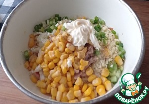 Салат с тунцом "Мирослава"