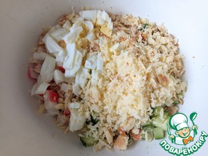 Салат с тунцом "Мирослава"