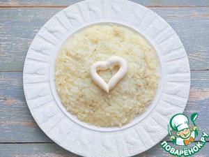 Салат с тунцом "Новогодний шар" Салат с тунцом "Новогодний шар"