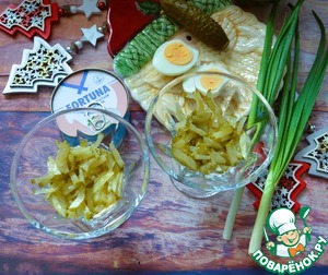 Салат слоёный "Новогодний" Салат слоёный "Новогодний"