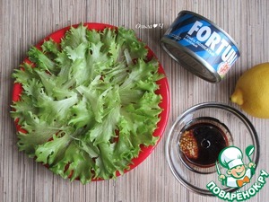 Салат "Тунец в красном" Салат "Тунец в красном"