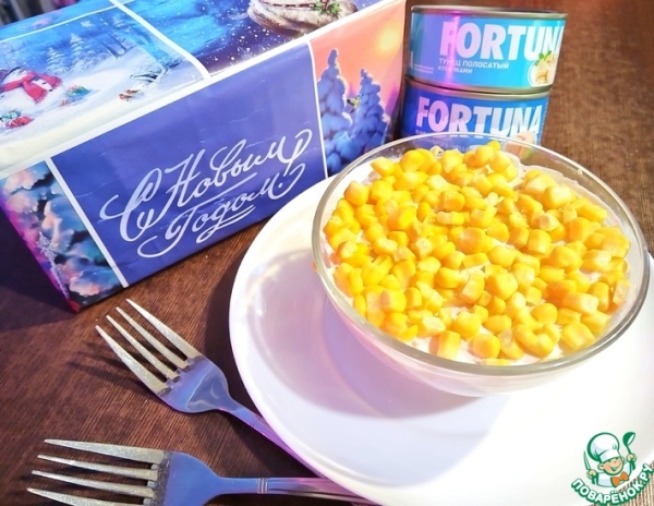 Салат "Тунец в лисьей шубке" Салат "Тунец в лисьей шубке"