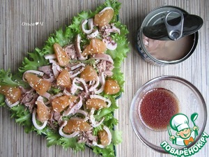 Салат "Тунец в розовых тонах" Салат "Тунец в розовых тонах"