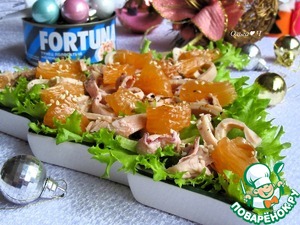 Салат "Тунец в розовых тонах" Салат "Тунец в розовых тонах"