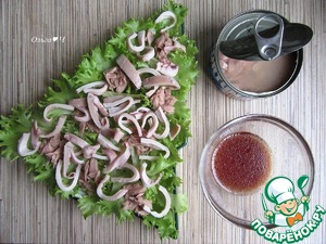 Салат "Тунец в розовых тонах" Салат "Тунец в розовых тонах"