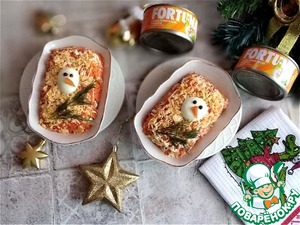 Салат "Зимушка-зима" Салат "Зимушка-зима"