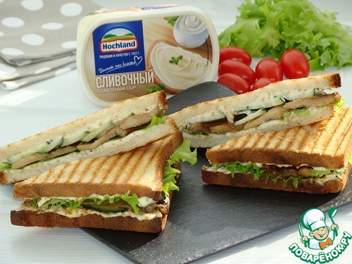 Сэндвич с угрем