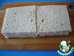 Сэндвичи "Рождественские елки" с тунцом