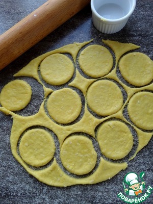 Сырное печенье с начинкой из тунца Сырное печенье с начинкой из тунца