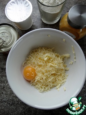 Сырное печенье с начинкой из тунца Сырное печенье с начинкой из тунца