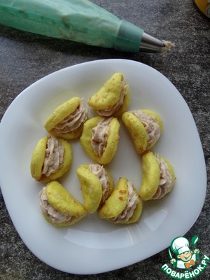 Сырное печенье с начинкой из тунца Сырное печенье с начинкой из тунца