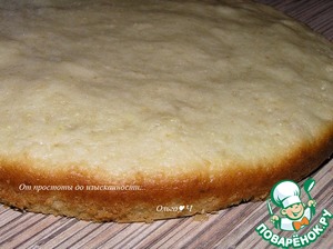 Торт "Шоколад и хурма"