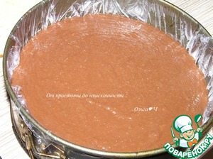 Торт "Шоколад и хурма"