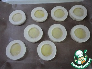 Волованы в средиземноморском стиле