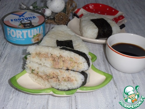 Закуска из риса "А-ля Онигири"
