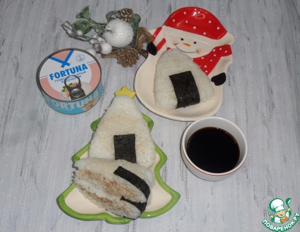 Закуска из риса "А-ля Онигири"