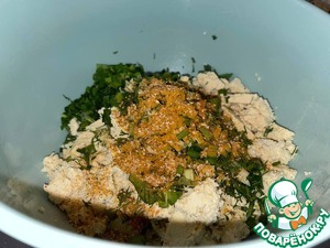 Закуска из тофу "Постные гости"