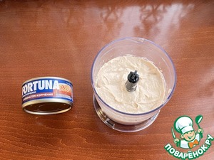 Закуска с копченым тунцом Закуска с копченым тунцом