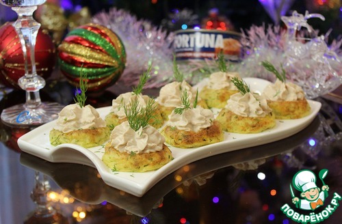 Закуска с копченым тунцом Закуска с копченым тунцом