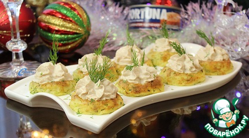 Закуска с копченым тунцом Закуска с копченым тунцом