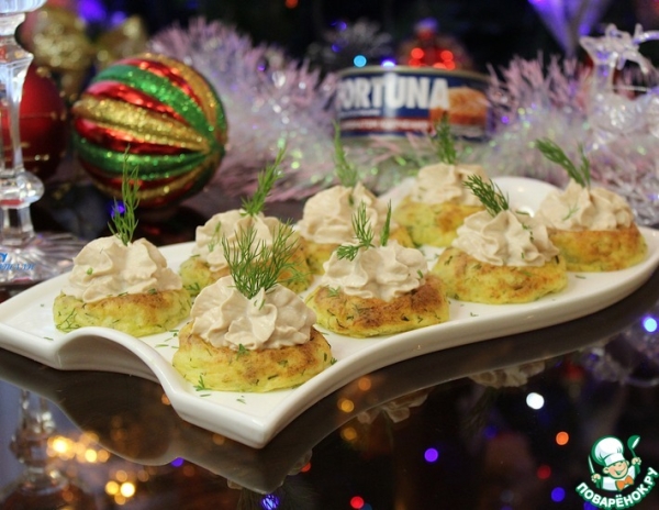 Закуска с копченым тунцом Закуска с копченым тунцом