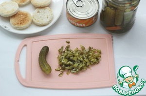 Закуска с тунцом "Ёлочка" Закуска с тунцом "Ёлочка"