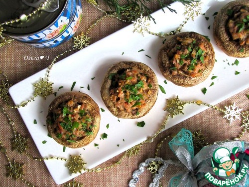 Закуска "Тунец в шляпке" Закуска "Тунец в шляпке"